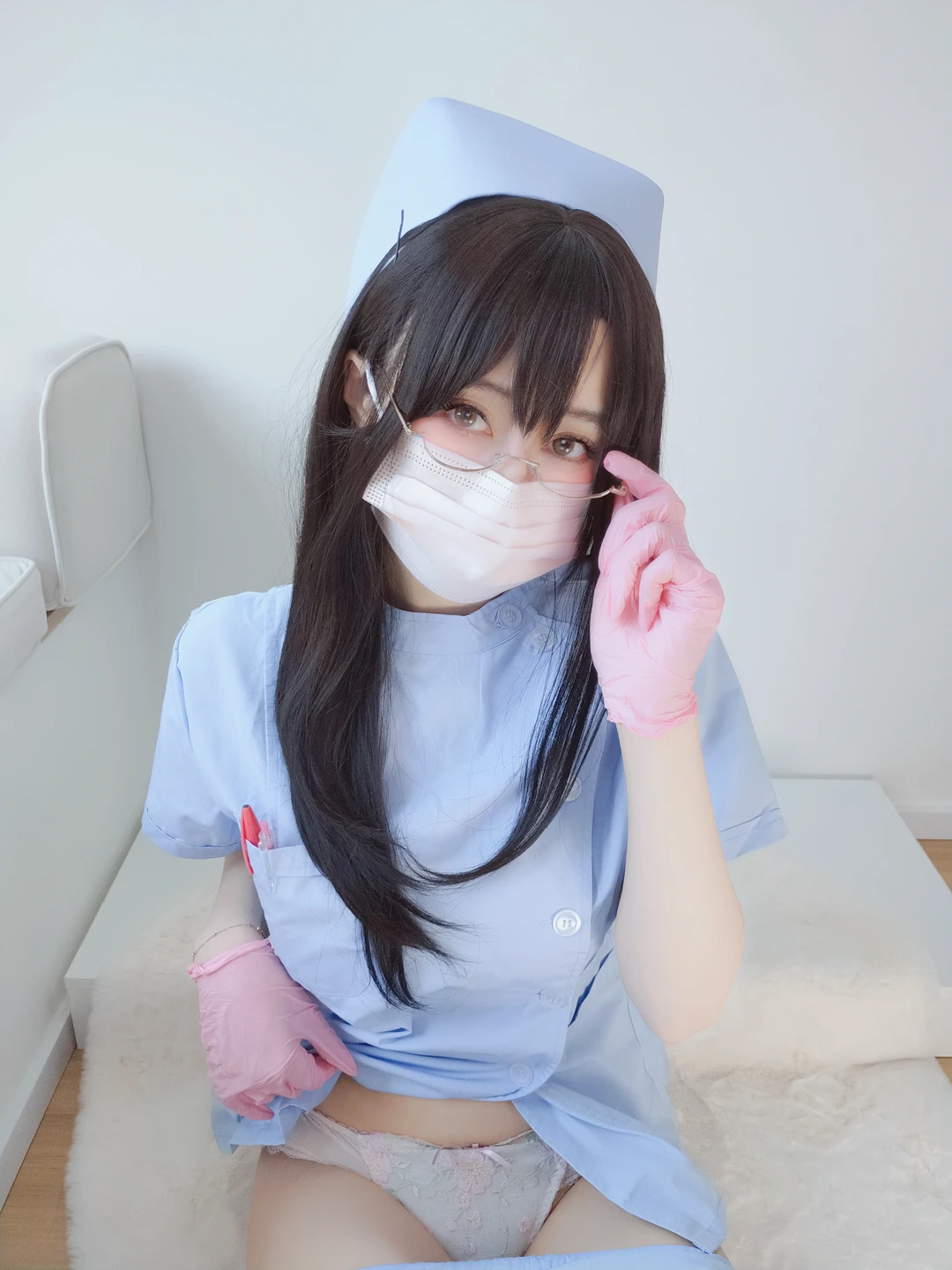 Baiyin 81 - Selfie Vol.95 Blue Nurse [162P, (162 photos) - Bai Yin 81 (白银81) - Photo 44 of 162