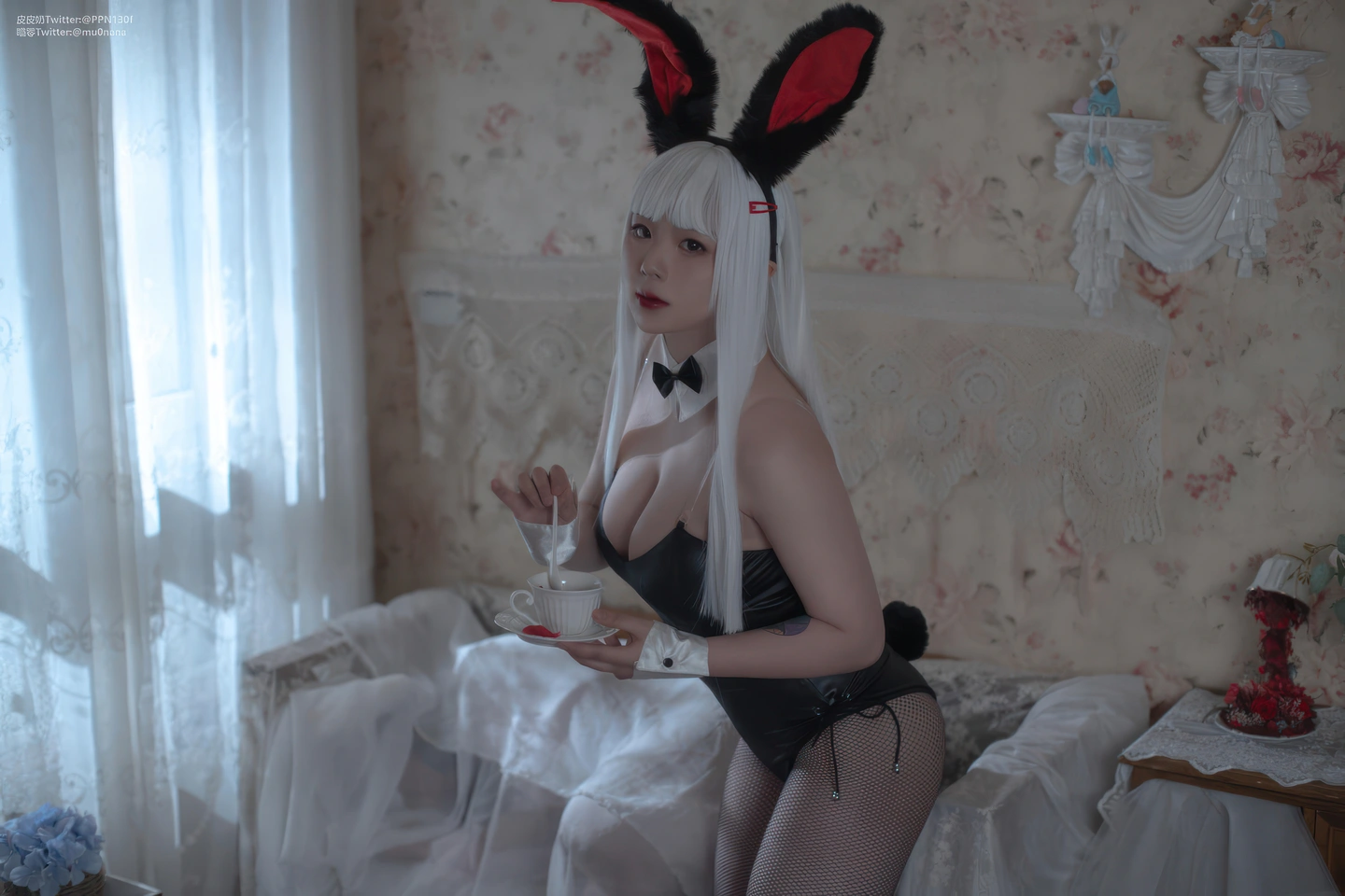 pi-pi-nai - &Miao Ling Double Bunny Girl (51 photos) - Pi Pi Nai (皮皮奶) - Photo 3 of 51