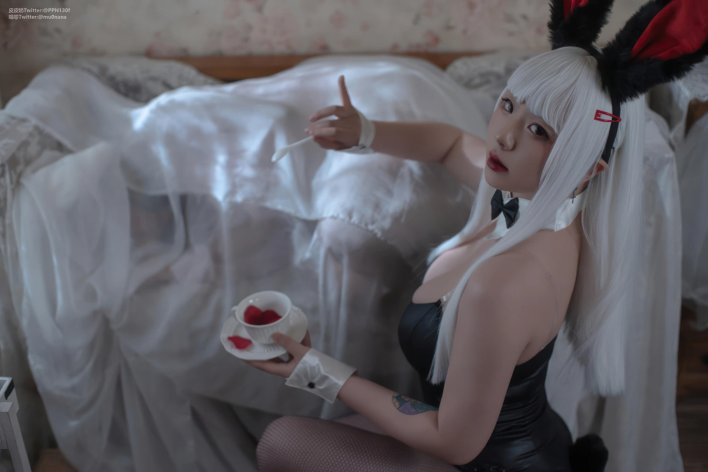 pi-pi-nai - &Miao Ling Double Bunny Girl (51 photos) - Pi Pi Nai (皮皮奶) - Photo 5 of 51