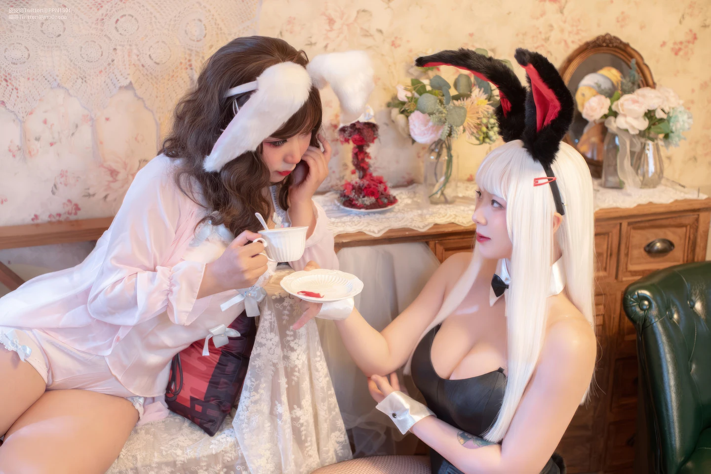 pi-pi-nai - &Miao Ling Double Bunny Girl (51 photos) - Pi Pi Nai (皮皮奶) - Photo 16 of 51