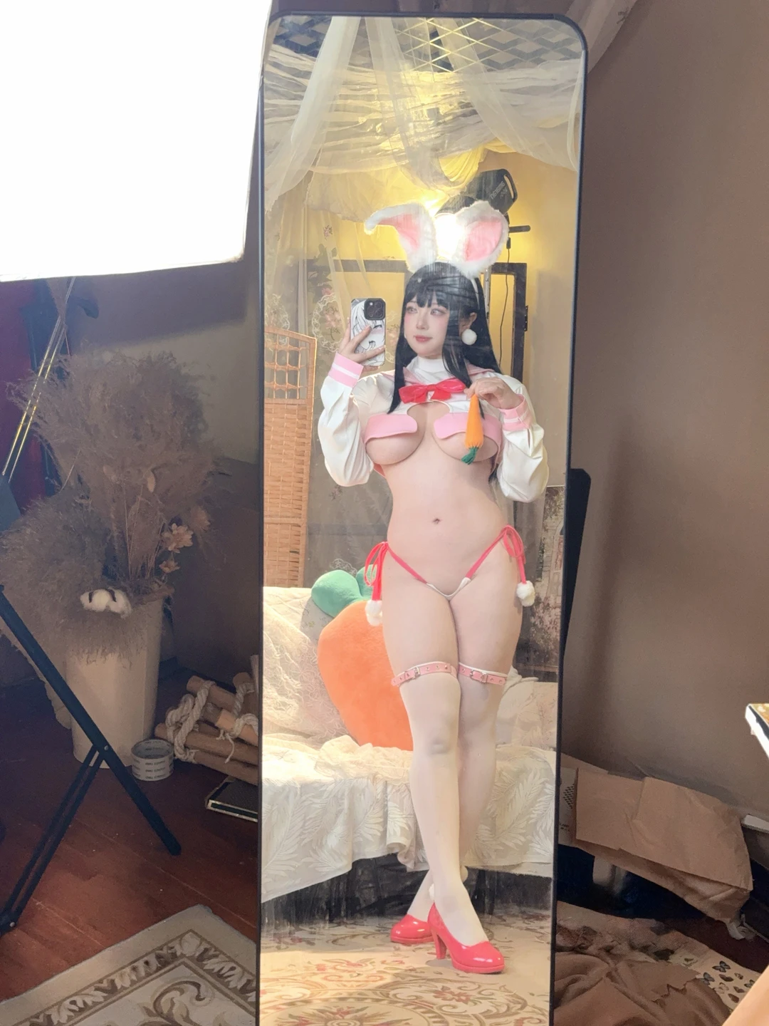 pi-pi-nai - JK Mōchizakura [70P, (70 photos) - Pi Pi Nai (皮皮奶) - Photo 62 of 70
