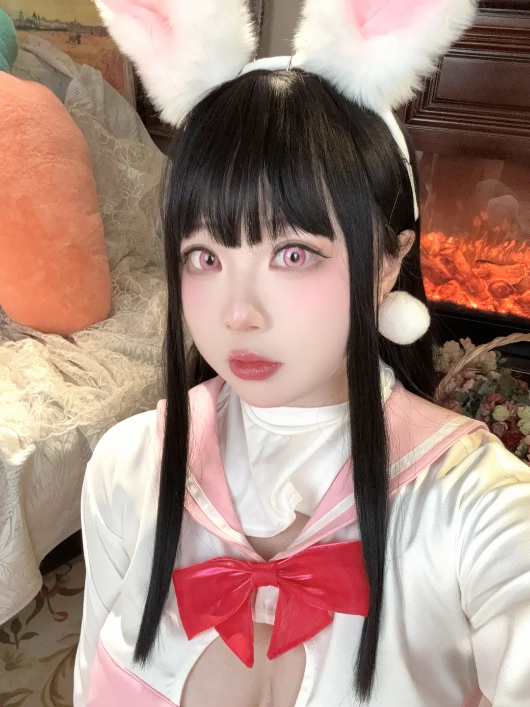 pi-pi-nai - JK Mōchizakura [70P, (70 photos) - Pi Pi Nai (皮皮奶) - Photo 68 of 70