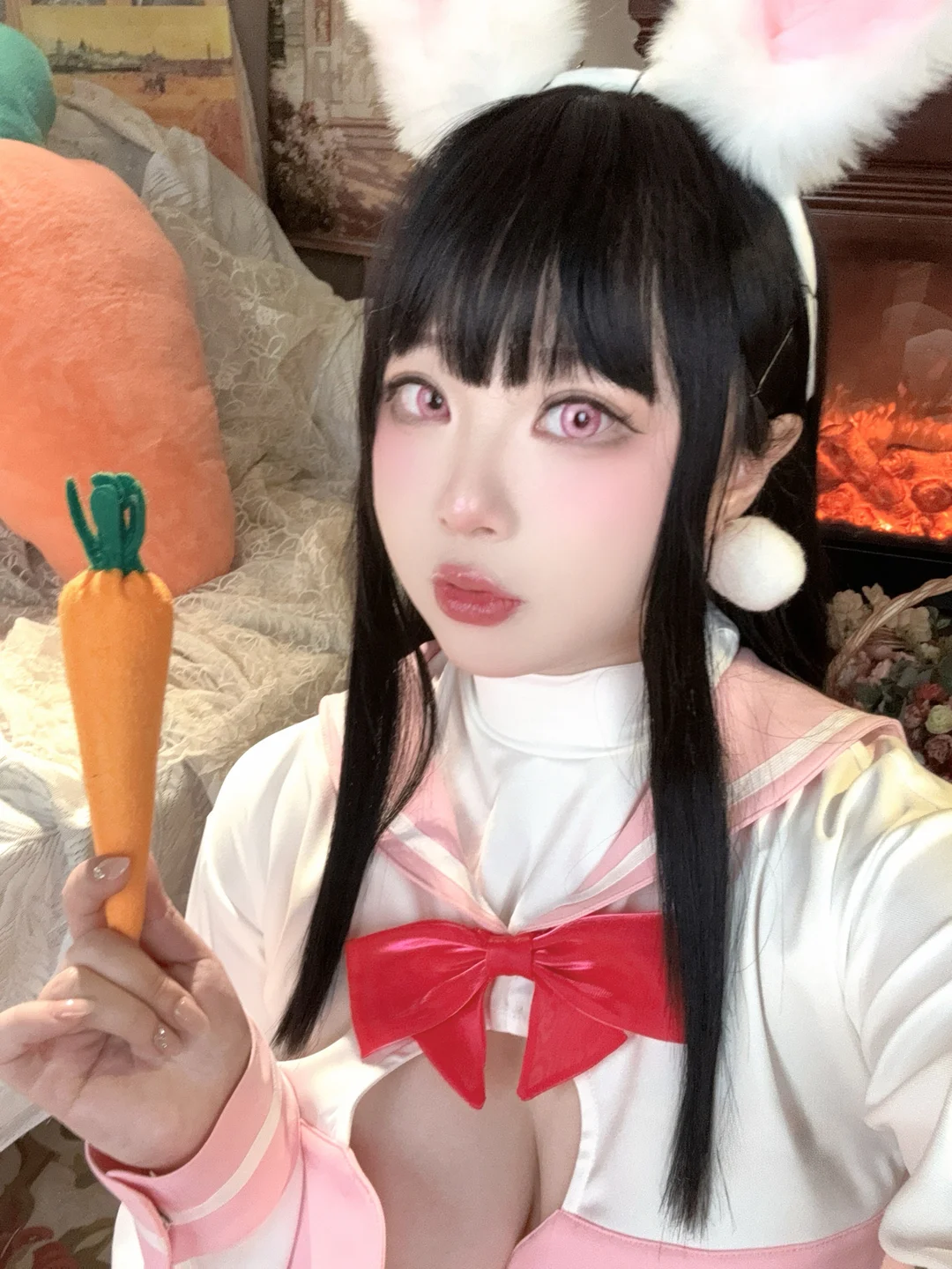 pi-pi-nai - JK Mōchizakura [70P, (70 photos) - Pi Pi Nai (皮皮奶) - Photo 69 of 70