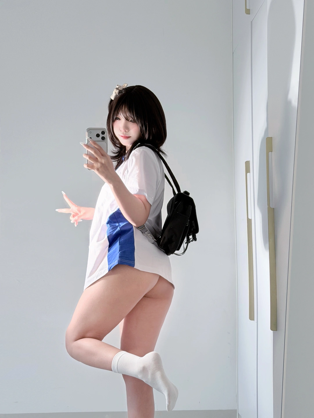 Zhenbao - No.006 School Uniform Schoolgirl [70P, (70 photos) - Zhen Bao (真宝) - Photo 36 of 70