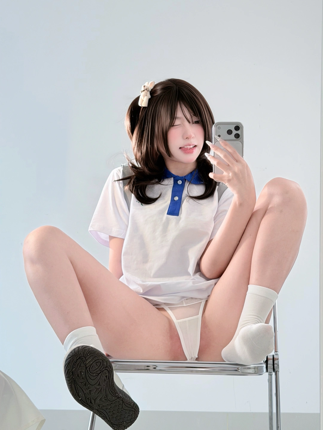 Zhenbao - No.006 School Uniform Schoolgirl [70P, (70 photos) - Zhen Bao (真宝) - Photo 42 of 70