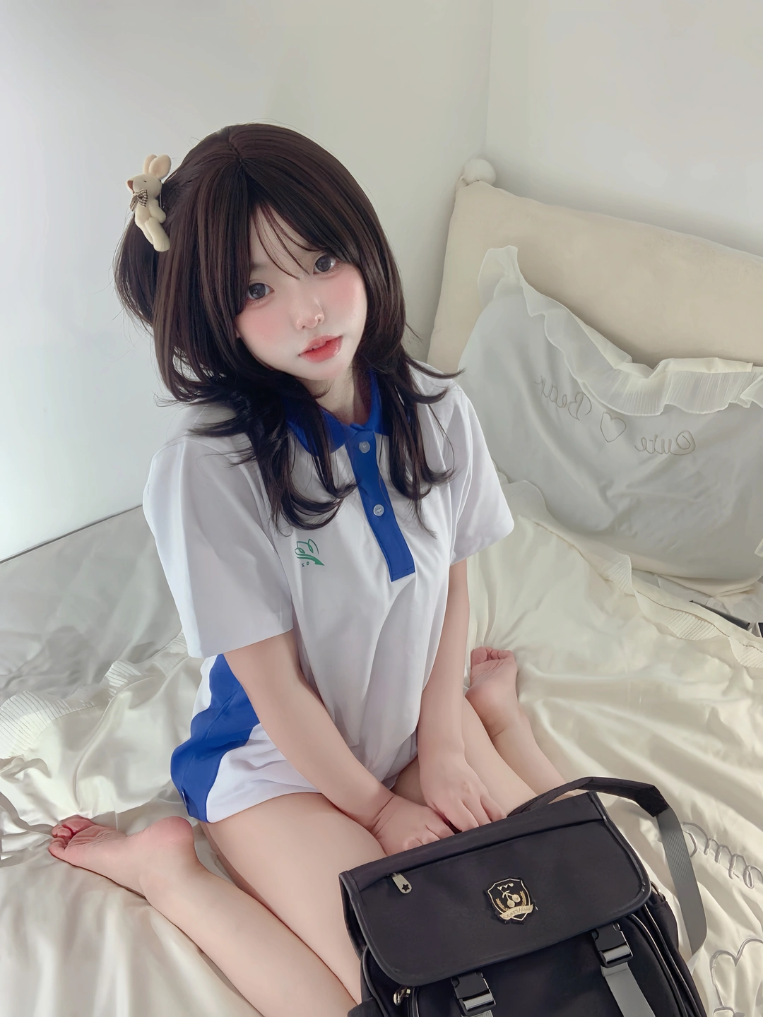 Zhenbao - No.006 School Uniform Schoolgirl [70P, (70 photos) - Zhen Bao (真宝) - Photo 61 of 70