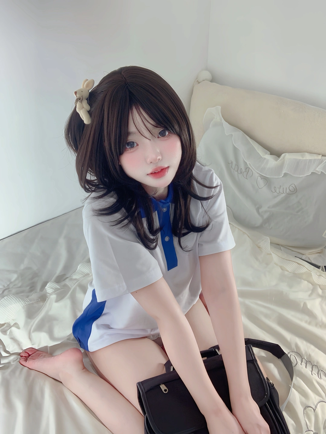 Zhenbao - No.006 School Uniform Schoolgirl [70P, (70 photos) - Zhen Bao (真宝) - Photo 62 of 70