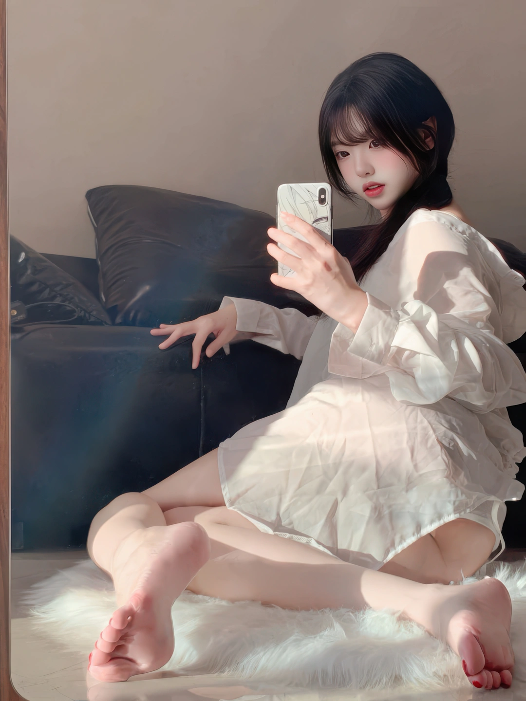 Zhenbao - No.007 White Shirt [53P, (53 photos) - Zhen Bao (真宝) - Photo 45 of 53