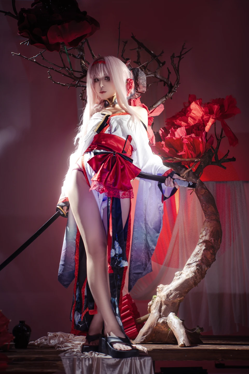 Shi Liangyu - No.023 Nikke: Goddess of Victory·Dark Lotus (30 photos) - Shi Liang Yu (矢量鱼) - Photo 4 of 30