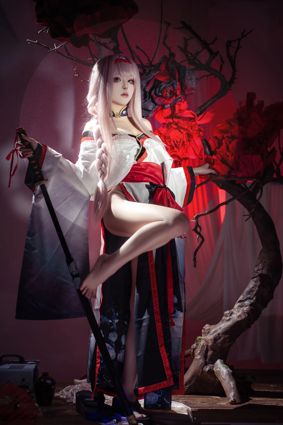 Shi Liangyu - No.023 Nikke: Goddess of Victory·Dark Lotus (30 photos) - Shi Liang Yu (矢量鱼) - Photo 6 of 30
