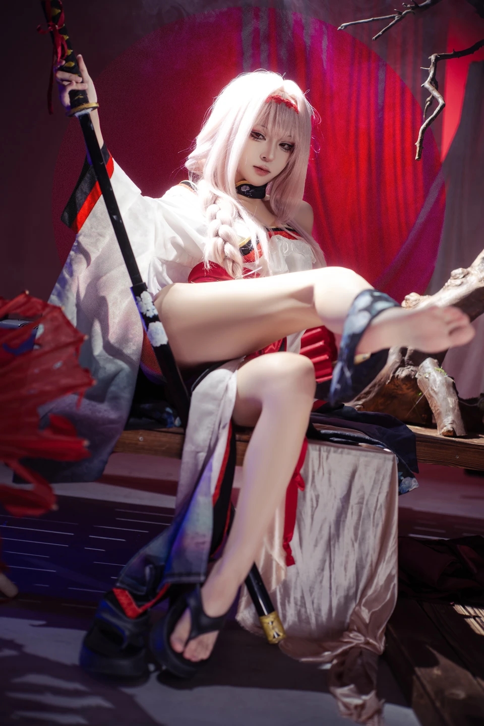Shi Liangyu - No.023 Nikke: Goddess of Victory·Dark Lotus (30 photos) - Shi Liang Yu (矢量鱼) - Photo 8 of 30