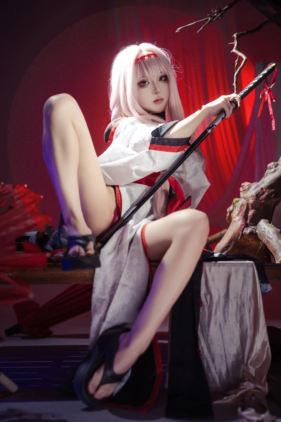 Shi Liangyu - No.023 Nikke: Goddess of Victory·Dark Lotus (30 photos) - Shi Liang Yu (矢量鱼) - Photo 9 of 30