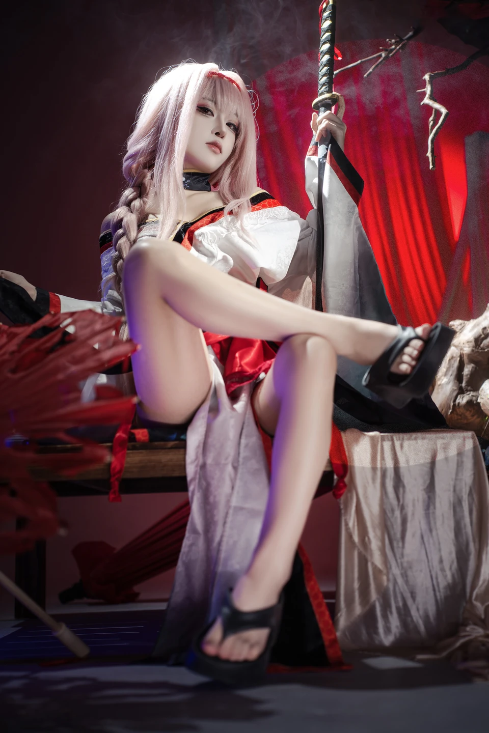 Shi Liangyu - No.023 Nikke: Goddess of Victory·Dark Lotus (30 photos) - Shi Liang Yu (矢量鱼) - Photo 12 of 30