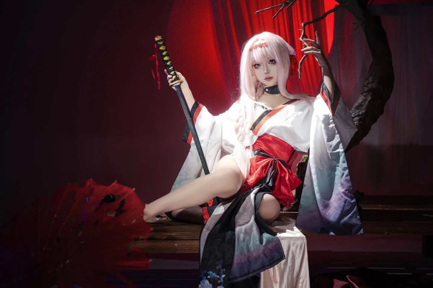 Shi Liangyu - No.023 Nikke: Goddess of Victory·Dark Lotus (30 photos) - Shi Liang Yu (矢量鱼) - Photo 17 of 30