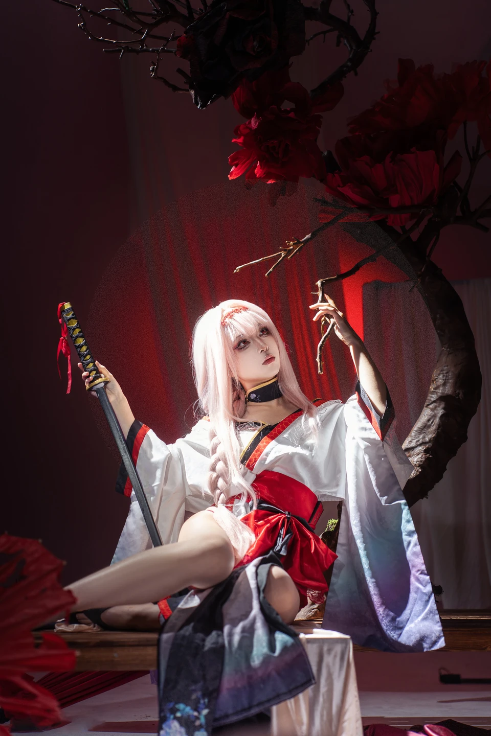 Shi Liangyu - No.023 Nikke: Goddess of Victory·Dark Lotus (30 photos) - Shi Liang Yu (矢量鱼) - Photo 18 of 30