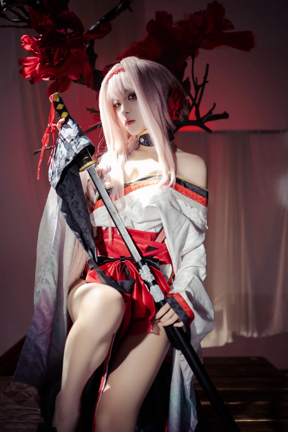 Shi Liangyu - No.023 Nikke: Goddess of Victory·Dark Lotus (30 photos) - Shi Liang Yu (矢量鱼) - Photo 20 of 30