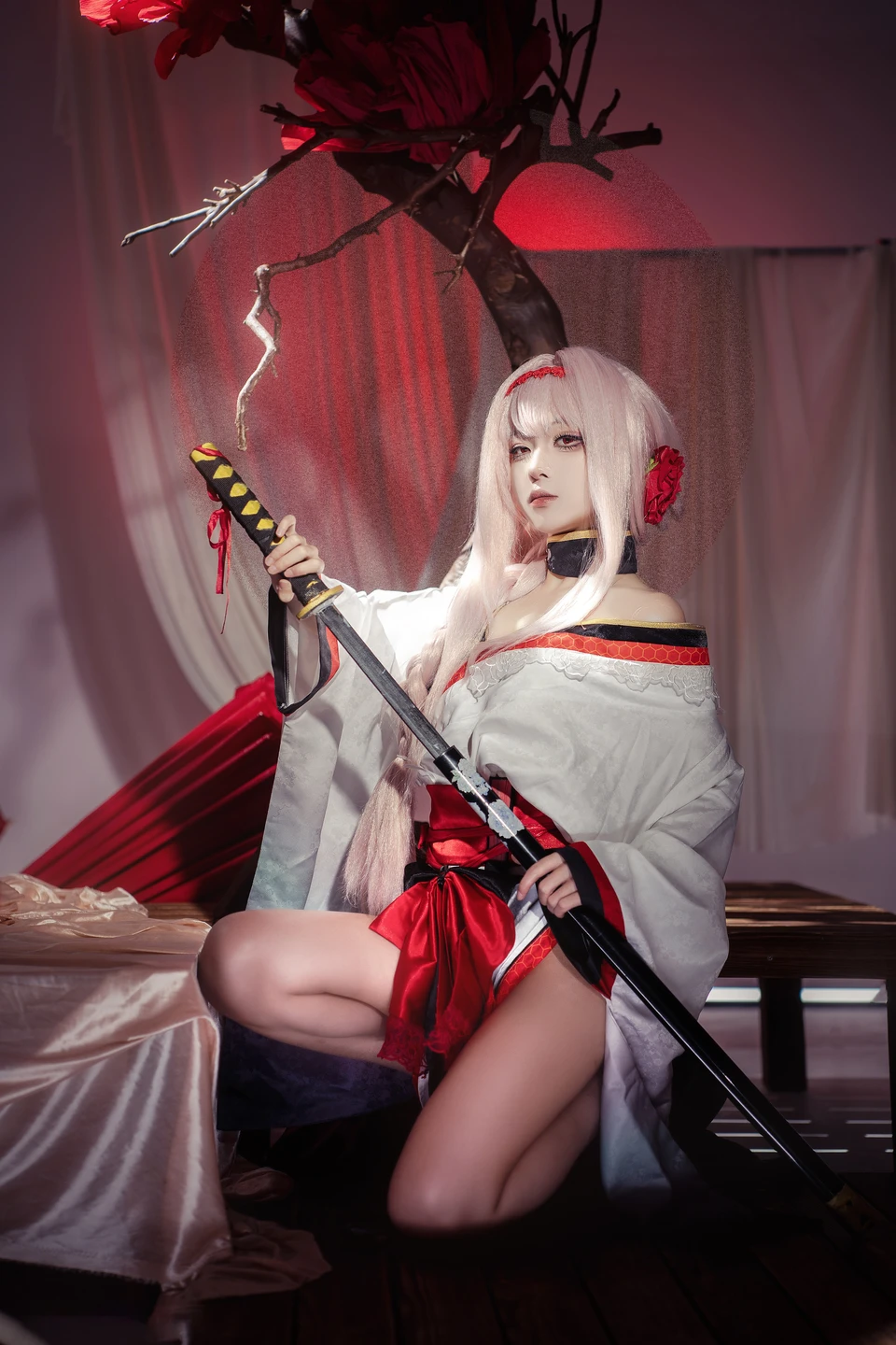 Shi Liangyu - No.023 Nikke: Goddess of Victory·Dark Lotus (30 photos) - Shi Liang Yu (矢量鱼) - Photo 23 of 30