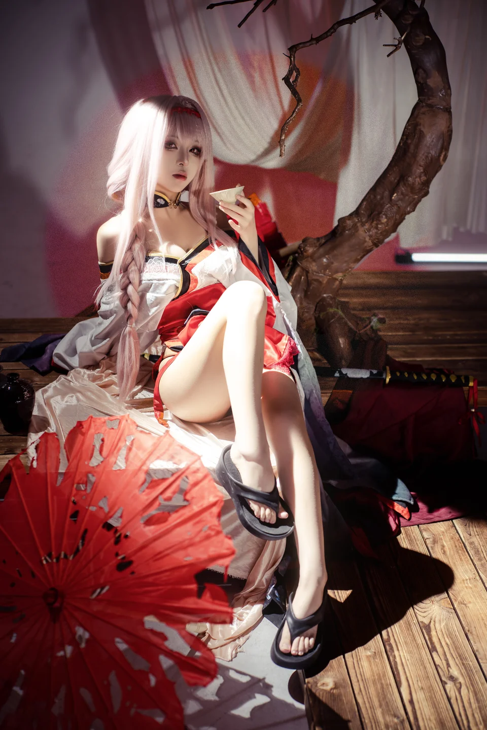 Shi Liangyu - No.023 Nikke: Goddess of Victory·Dark Lotus (30 photos) - Shi Liang Yu (矢量鱼) - Photo 27 of 30