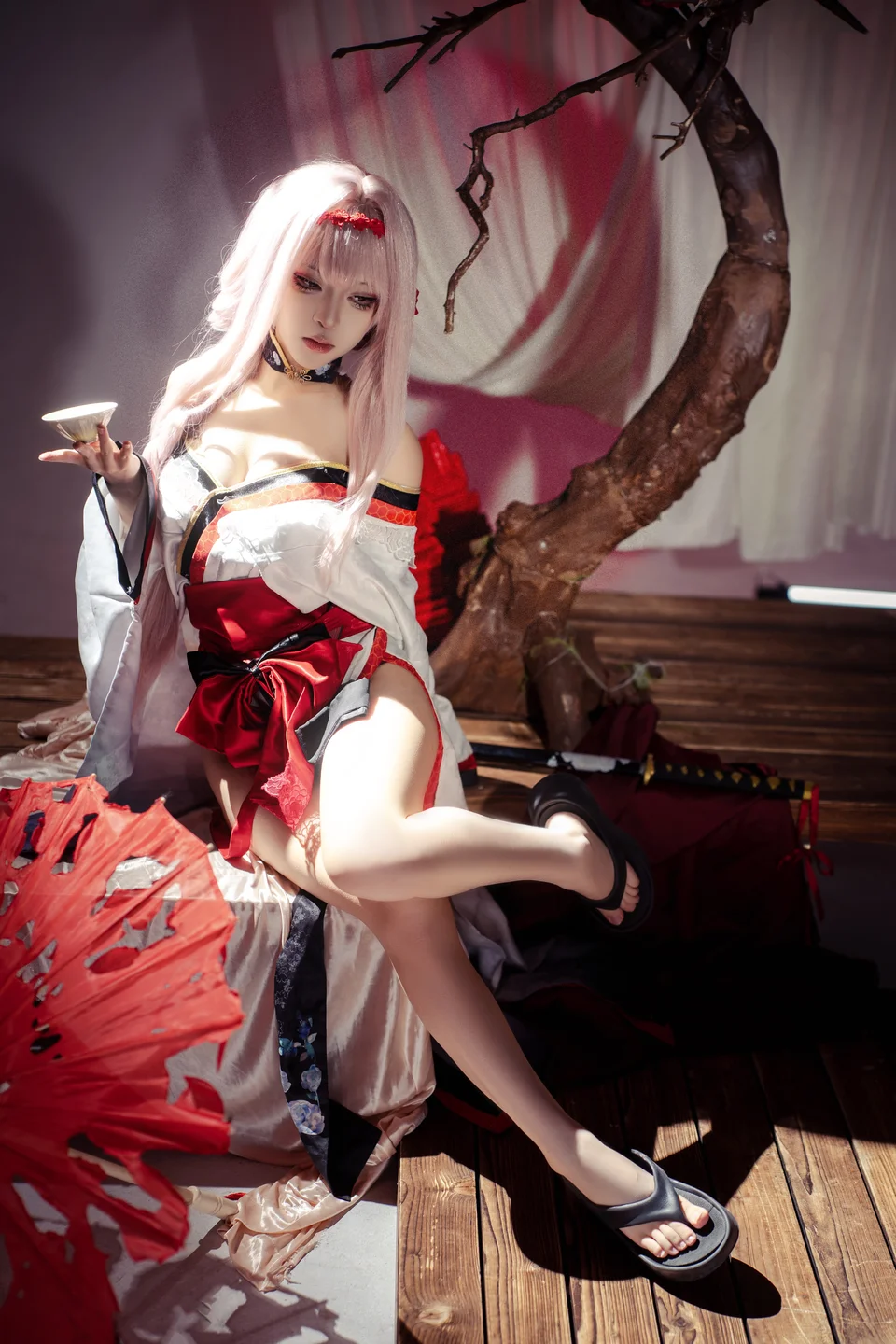 Shi Liangyu - No.023 Nikke: Goddess of Victory·Dark Lotus (30 photos) - Shi Liang Yu (矢量鱼) - Photo 29 of 30