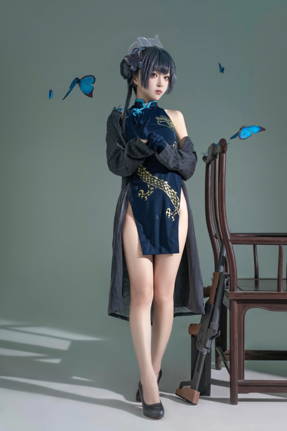 Shi Liangyu - No.024 Blue Archive · Longhuafu Saku (24 photos) - Shi Liang Yu (矢量鱼) - Photo 4 of 24