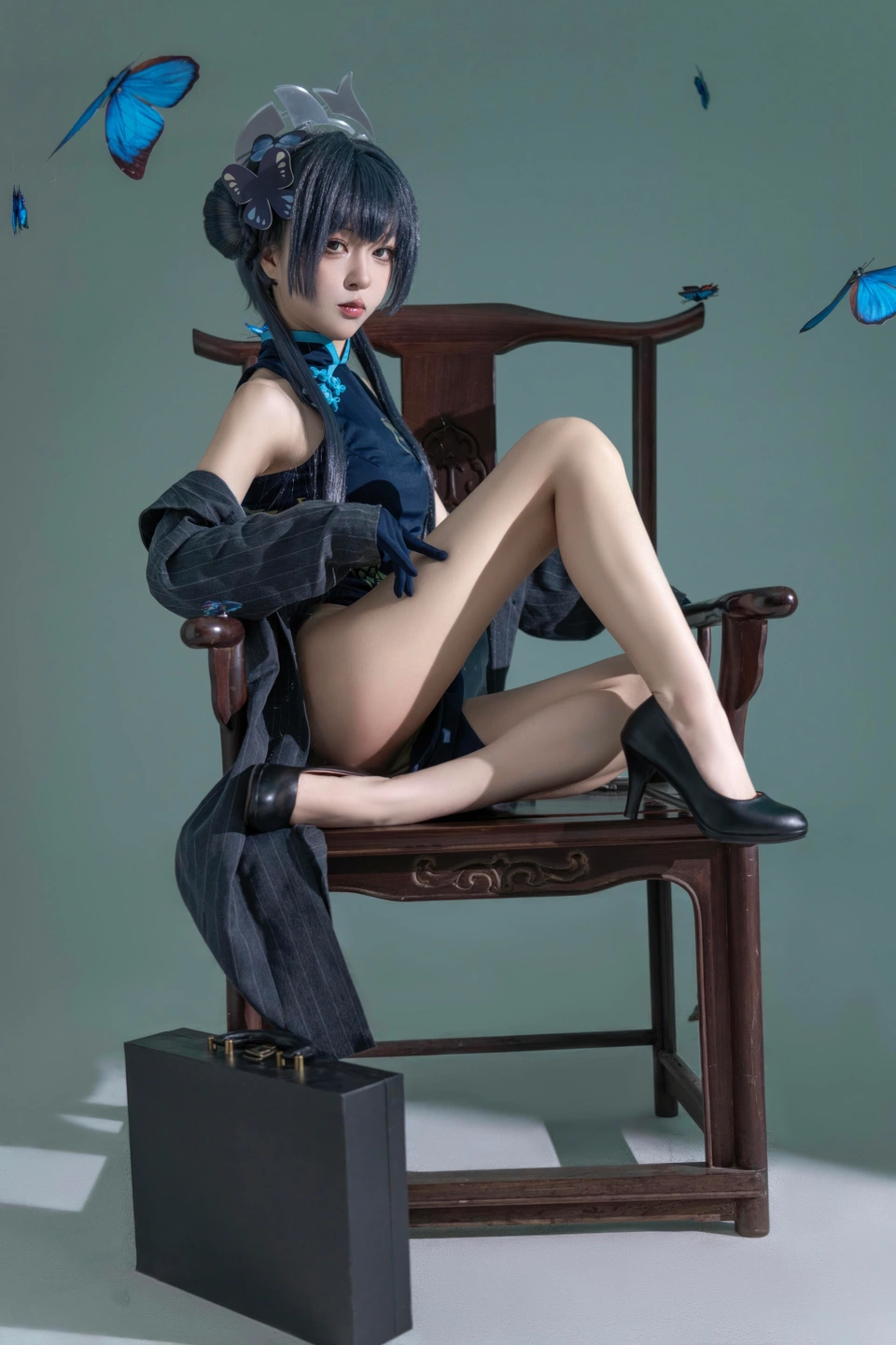 Shi Liangyu - No.024 Blue Archive · Longhuafu Saku (24 photos) - Shi Liang Yu (矢量鱼) - Photo 8 of 24
