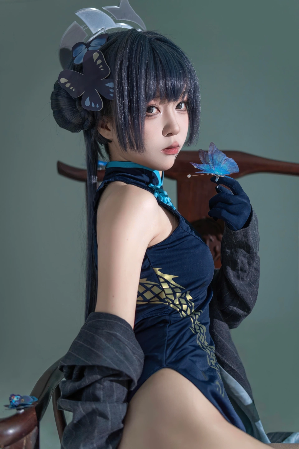 Shi Liangyu - No.024 Blue Archive · Longhuafu Saku (24 photos) - Shi Liang Yu (矢量鱼) - Photo 11 of 24