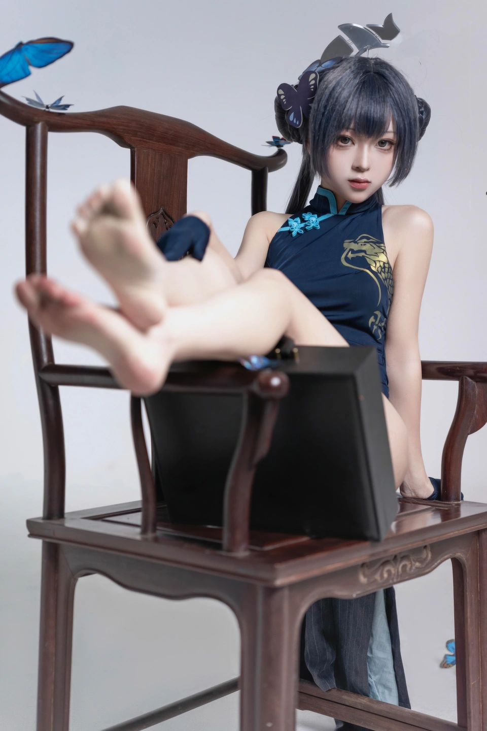 Shi Liangyu - No.024 Blue Archive · Longhuafu Saku (24 photos) - Shi Liang Yu (矢量鱼) - Photo 21 of 24