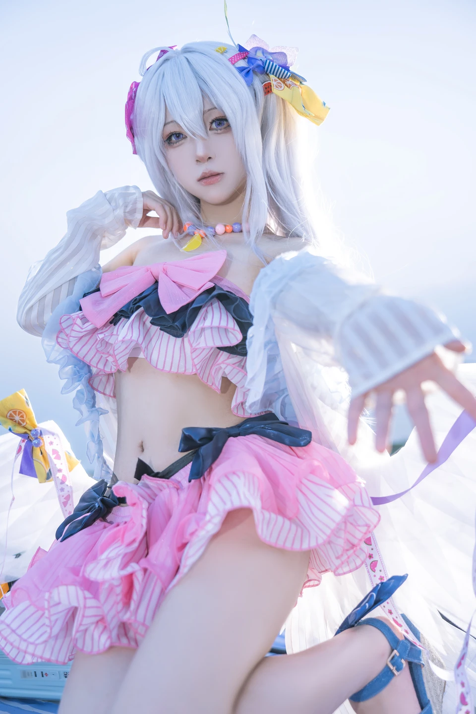 Coser@Shi Liang Yu - No.029 Blue Archive Shiroko Swimsuit (29 photos) - Shi Liang Yu (矢量鱼) - Photo 16 of 29