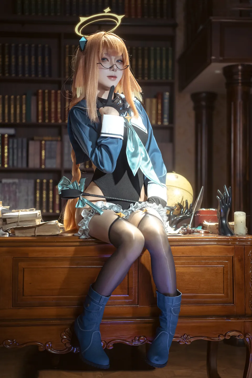 Vector Fish No.025 Blue Archive - Maruyama Shizuko School Uniform (50 photos) - Shi Liang Yu (矢量鱼) - Photo 7 of 50