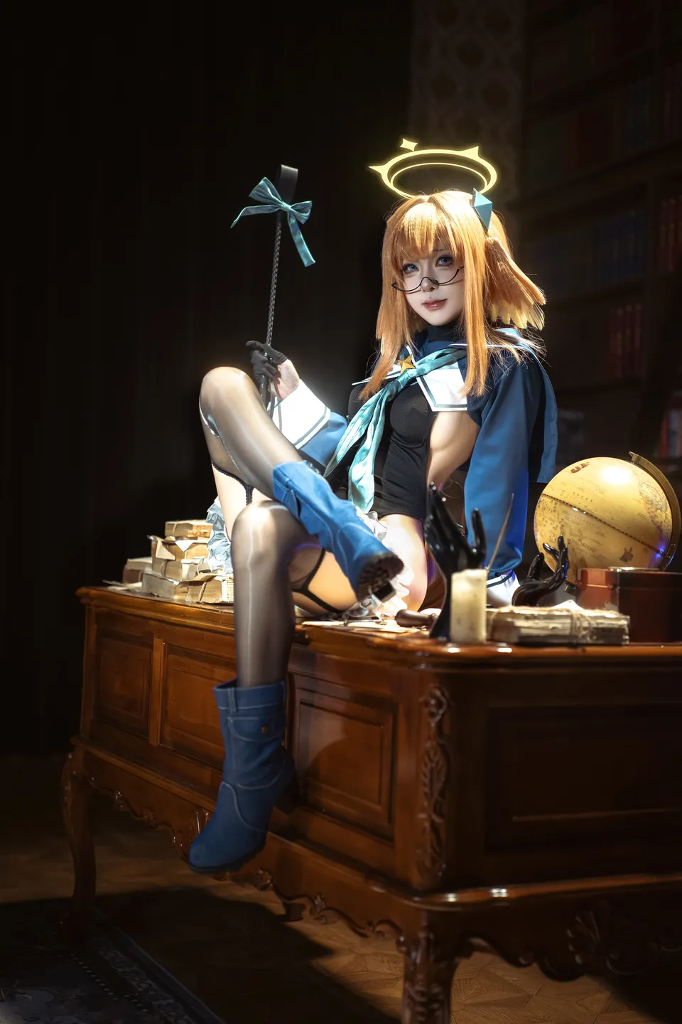 Vector Fish No.025 Blue Archive - Maruyama Shizuko School Uniform (50 photos) - Shi Liang Yu (矢量鱼) - Photo 13 of 50