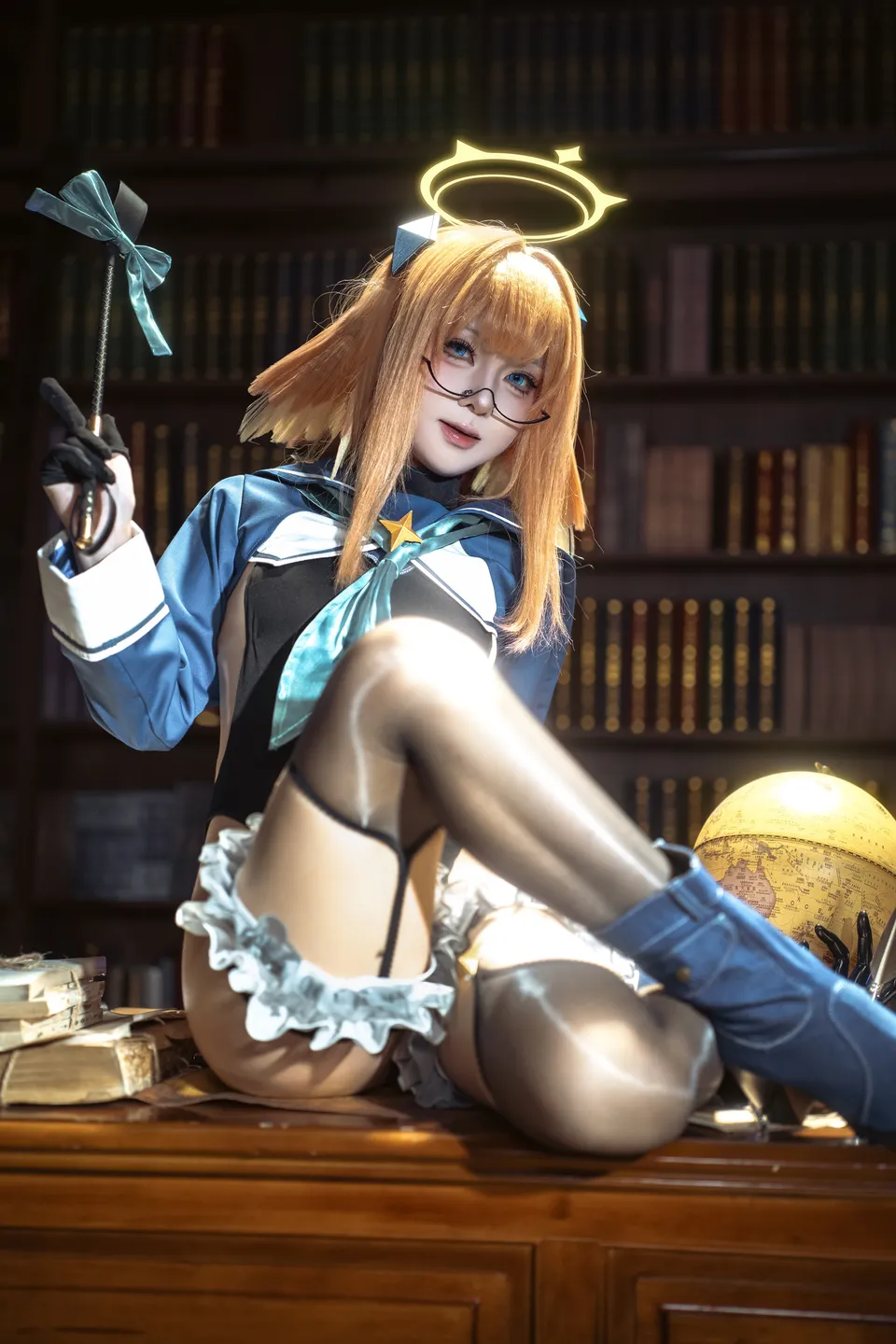 Vector Fish No.025 Blue Archive - Maruyama Shizuko School Uniform (50 photos) - Shi Liang Yu (矢量鱼) - Photo 14 of 50