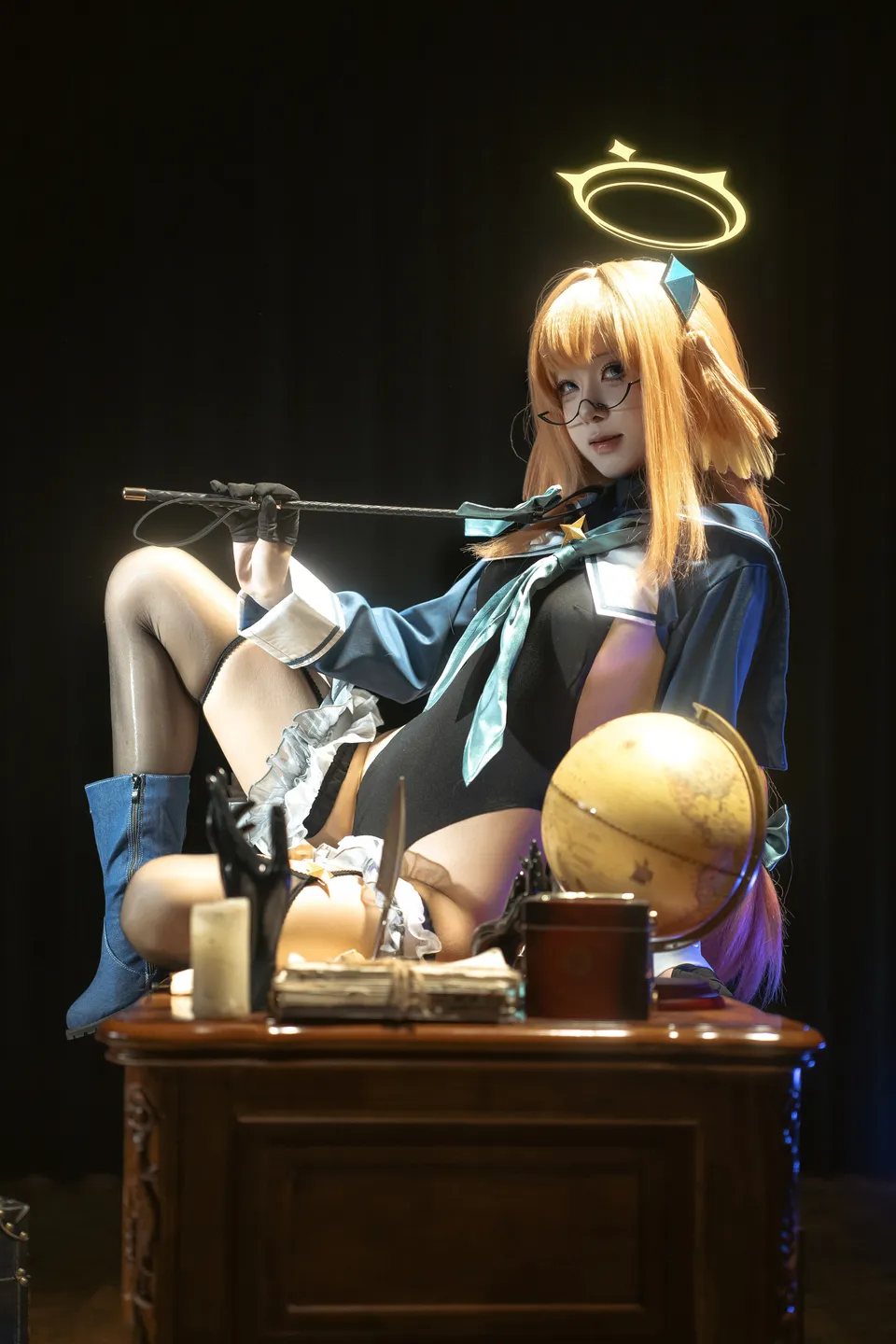 Vector Fish No.025 Blue Archive - Maruyama Shizuko School Uniform (50 photos) - Shi Liang Yu (矢量鱼) - Photo 15 of 50