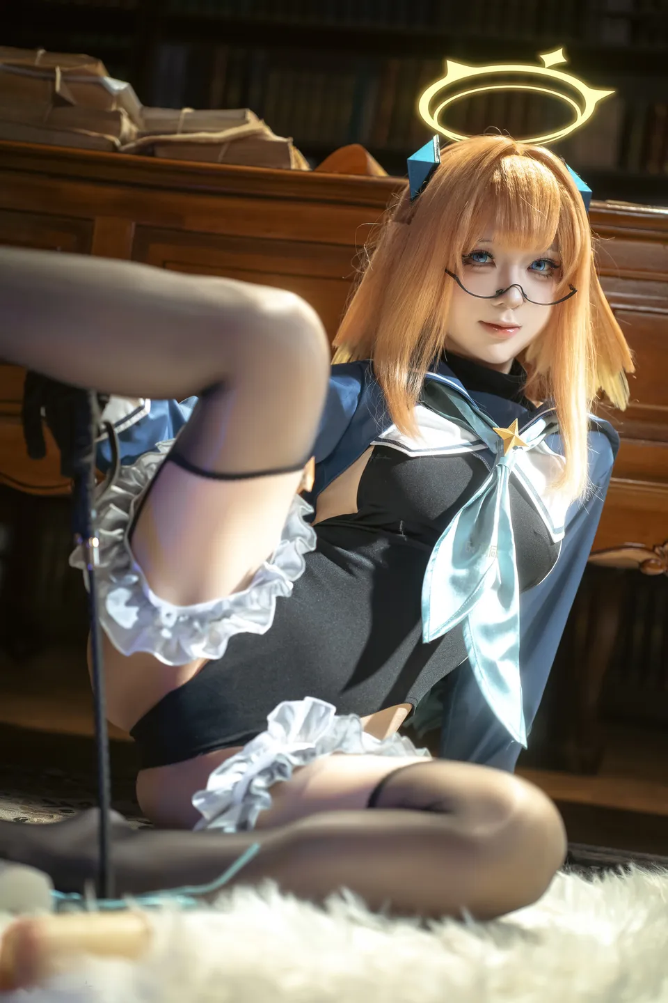 Vector Fish No.025 Blue Archive - Maruyama Shizuko School Uniform (50 photos) - Shi Liang Yu (矢量鱼) - Photo 34 of 50