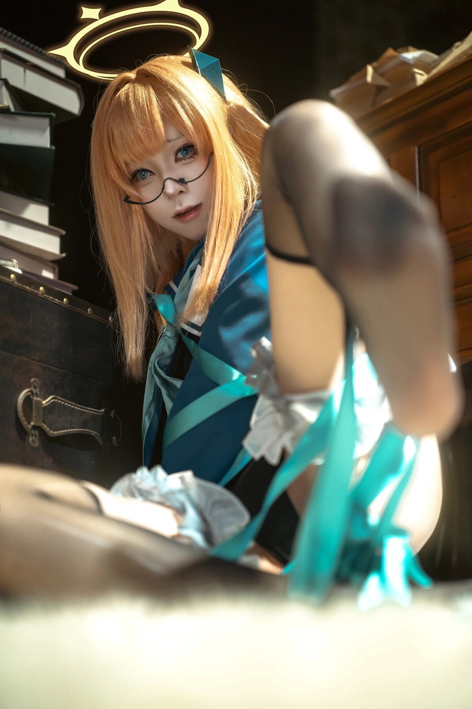 Vector Fish No.025 Blue Archive - Maruyama Shizuko School Uniform (50 photos) - Shi Liang Yu (矢量鱼) - Photo 39 of 50