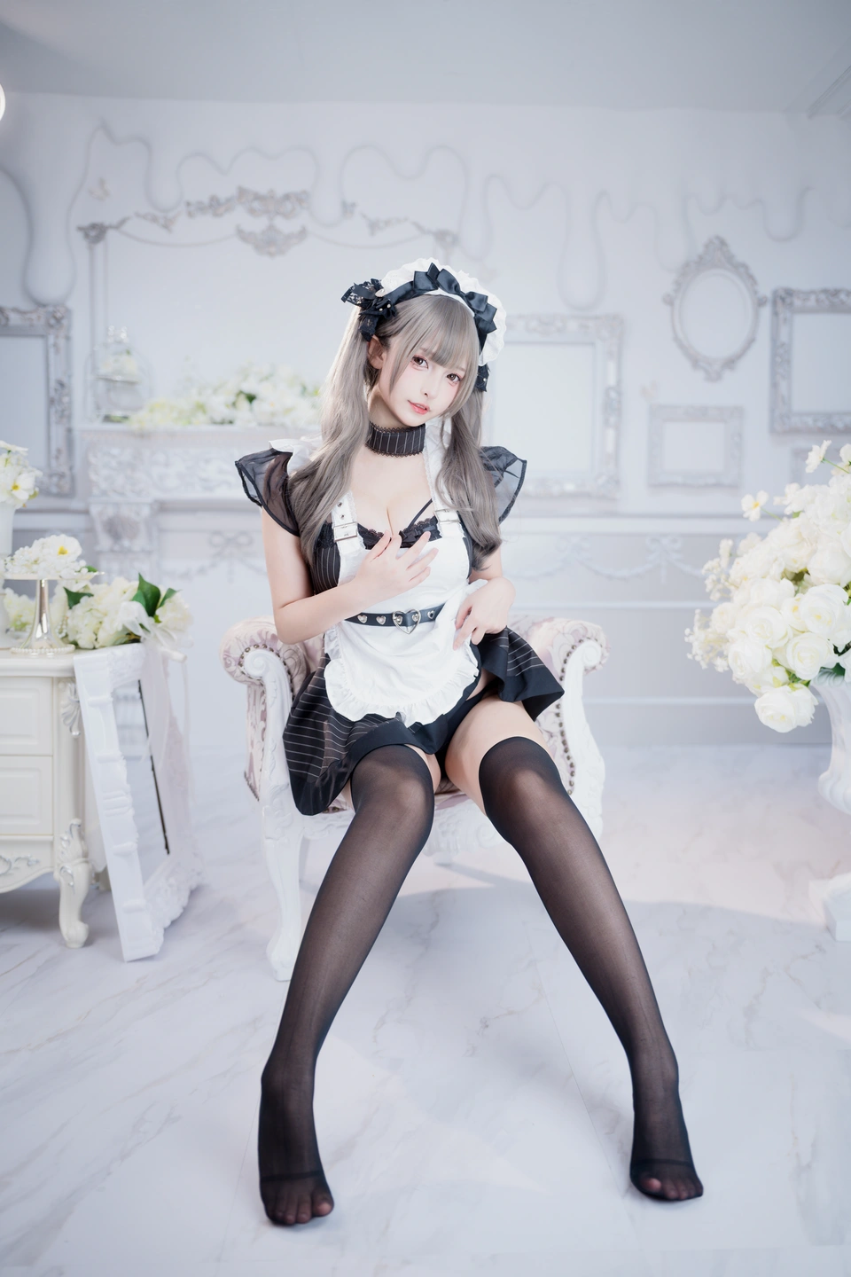 Shinra Kagura - Delusion Maid [75P, (75 photos) - Shen Le Ban Zhen Dong (神楽坂真冬) - Photo 22 of 75