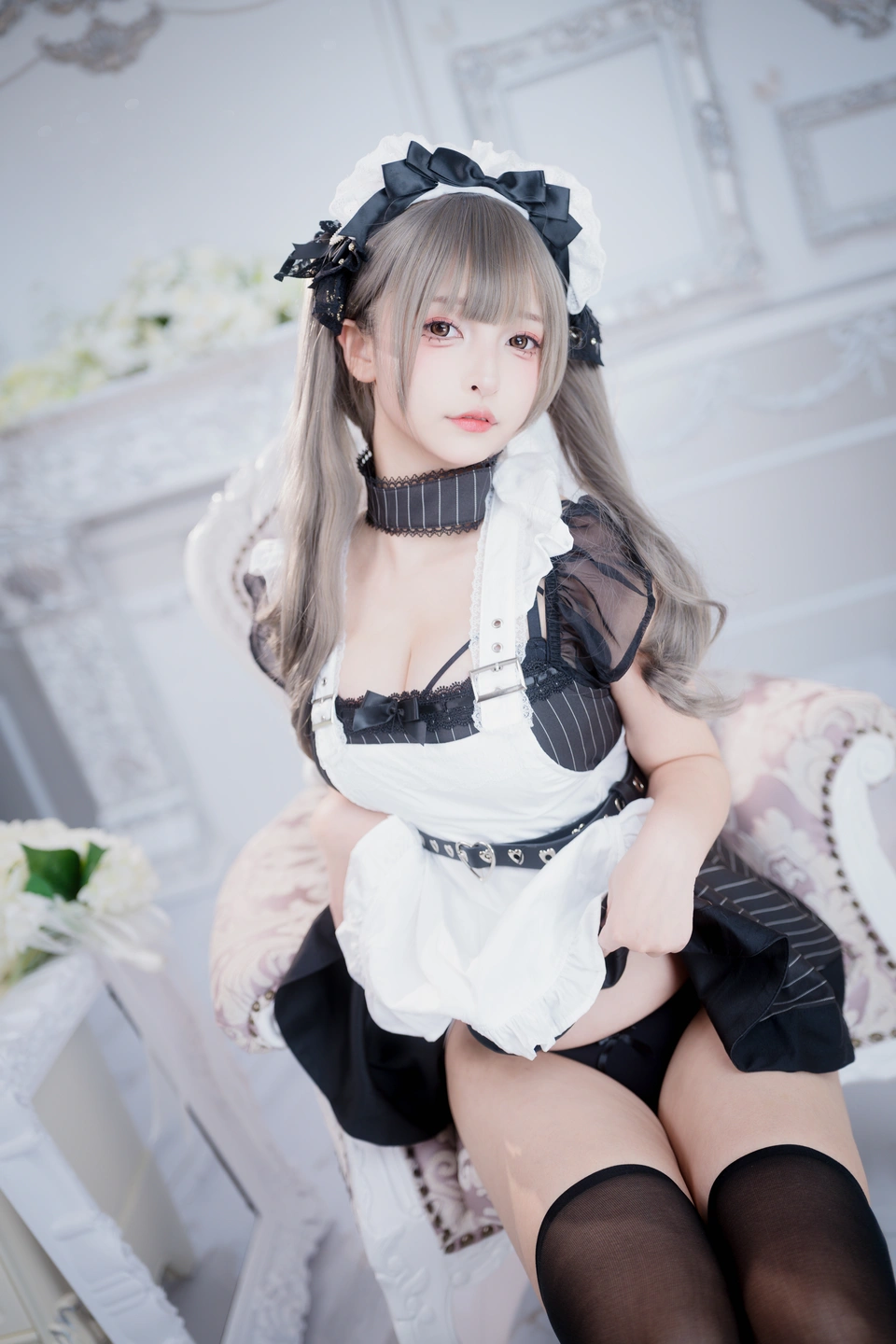 Shinra Kagura - Delusion Maid [75P, (75 photos) - Shen Le Ban Zhen Dong (神楽坂真冬) - Photo 25 of 75