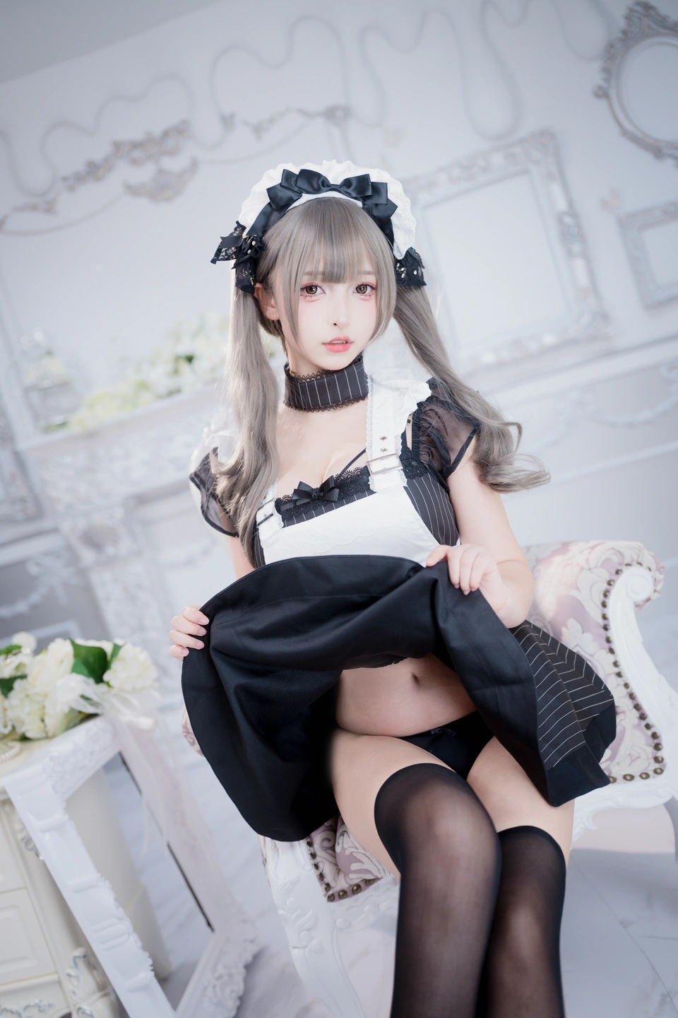 Shinra Kagura - Delusion Maid [75P, (75 photos) - Shen Le Ban Zhen Dong (神楽坂真冬) - Photo 28 of 75