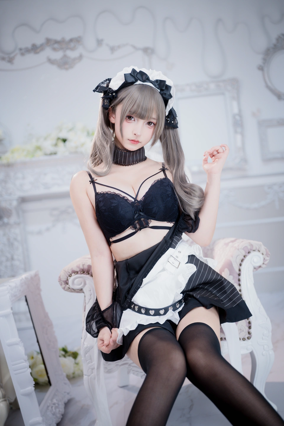 Shinra Kagura - Delusion Maid [75P, (75 photos) - Shen Le Ban Zhen Dong (神楽坂真冬) - Photo 53 of 75