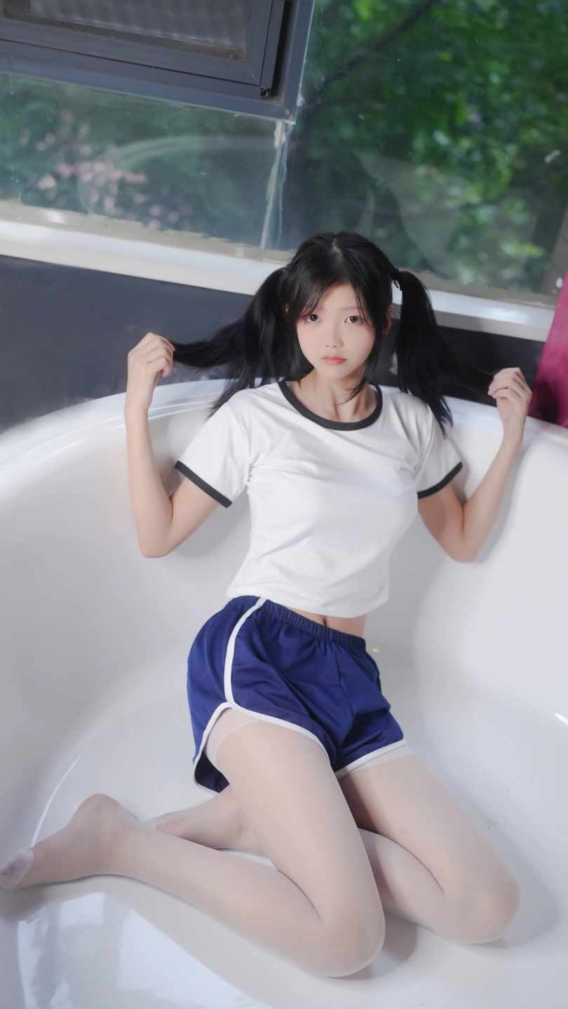 Emergency Project In-house Custom Xiao Jie Gym Uniform [85P-1V-410.8M] (85 photos) - Photo 1 of 85