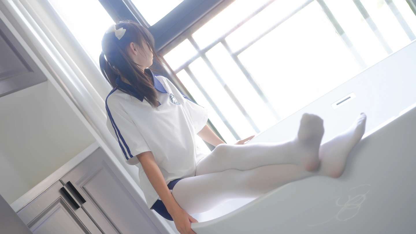 Emergency Project In-house Custom Xiaojie Aoyama X006 School Uniform White Stockings R18 [65P+1V/ (65 photos) - Photo 11 of 65
