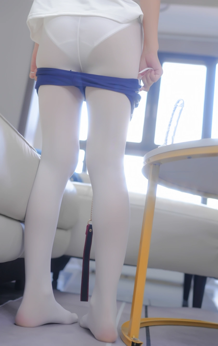 Emergency Project In-house Custom Xiaojie Aoyama X006 School Uniform White Stockings R18 [65P+1V/ (65 photos) - Photo 19 of 65