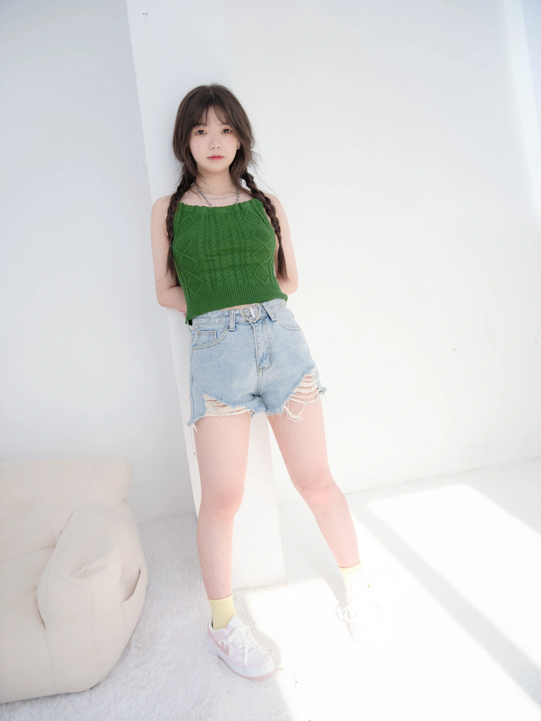 Emergency Project In-house Custom Niji Private Custom Home Green Tank Top Original H.I.S Private Custom [Daily Green Tank Top] P (169 photos) - Photo 83 of 169