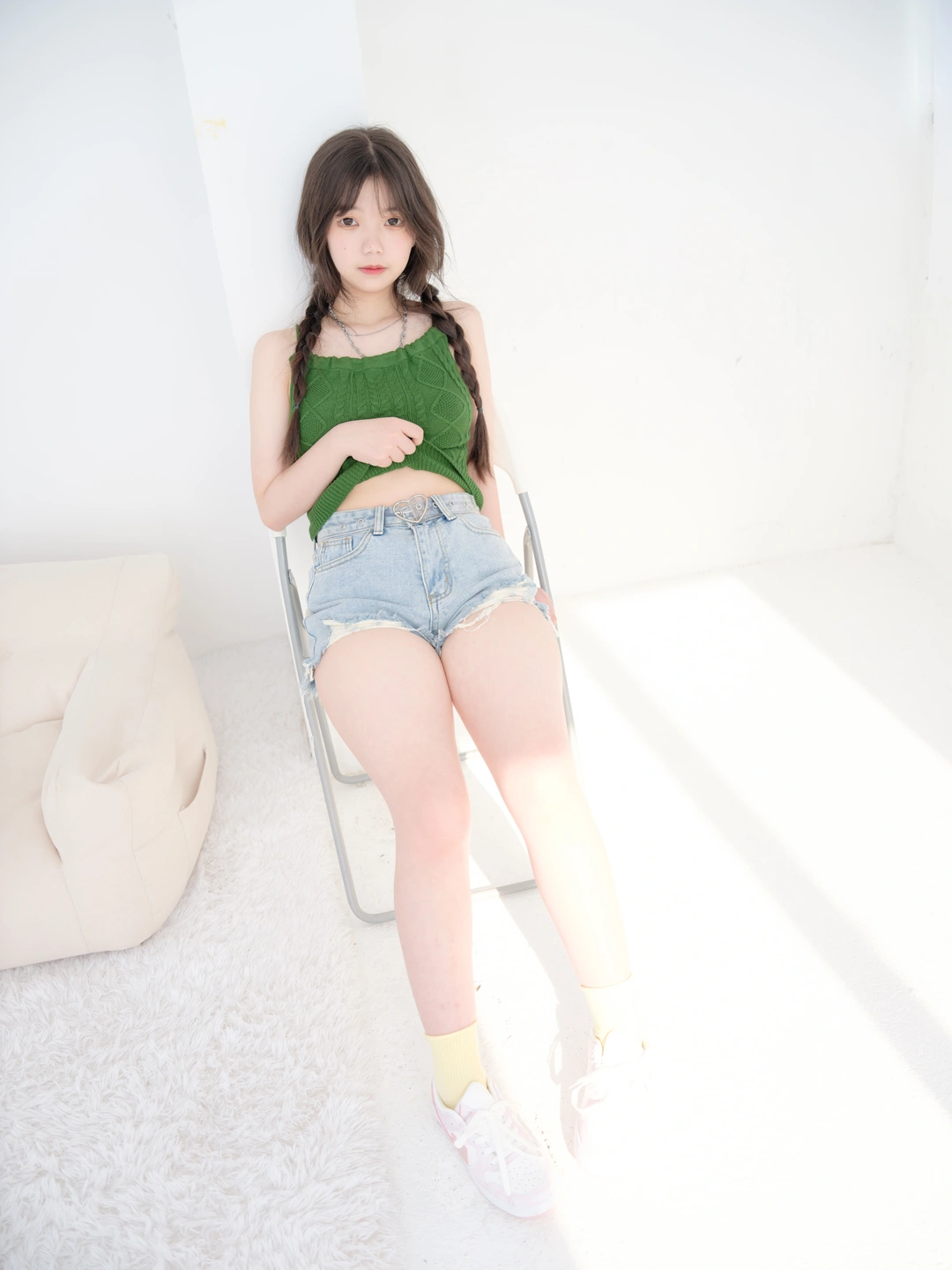 Emergency Project In-house Custom Niji Private Custom Home Green Tank Top Original H.I.S Private Custom [Daily Green Tank Top] P (169 photos) - Photo 84 of 169