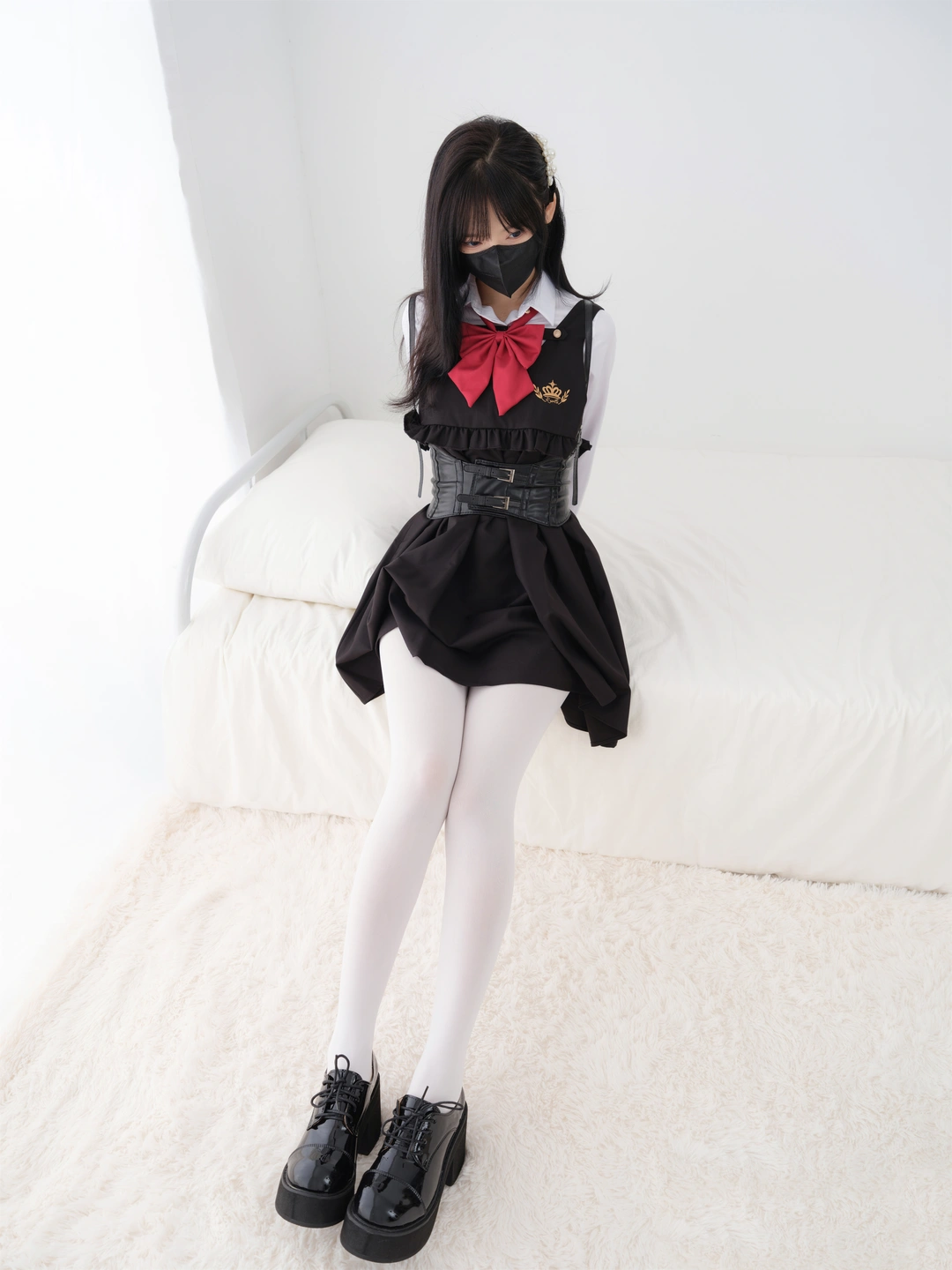 Emergency Project Internal Custom 23 See Hee-w White Stockings School Uniform (V2.0)[85P-380.7M] (85 photos) - Photo 2 of 85