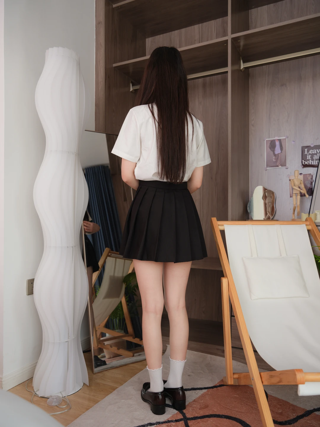 Emergency Project Exclusive Custom No.001 Xiao En [VIP] Black Stockings Schoolgirl Outdoor (Original) P (95 photos) - Photo 40 of 95