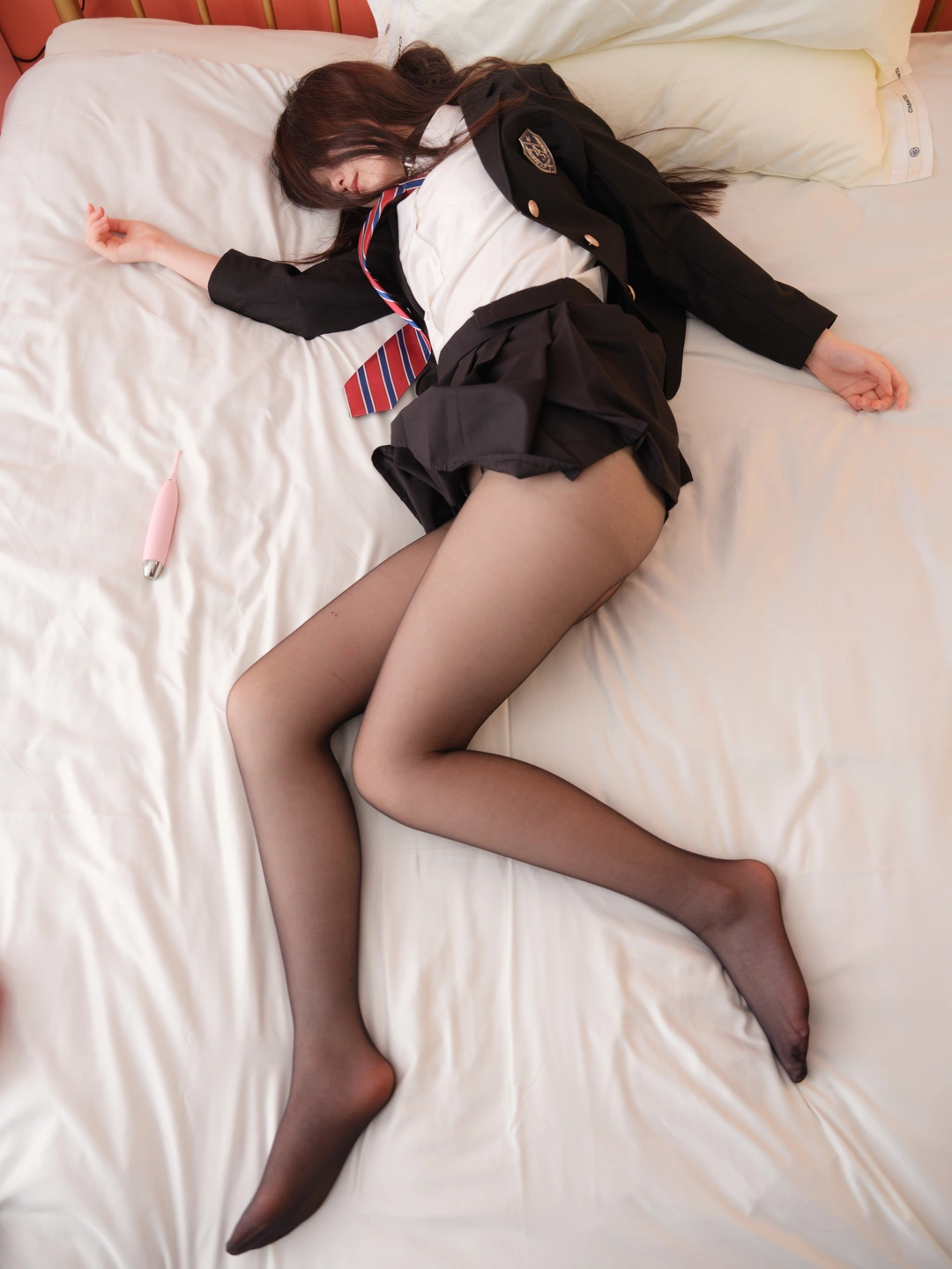 Emergency Project Exclusive Custom No.001 Xiao En [VIP] Black Stockings Schoolgirl Outdoor (Original) P (95 photos) - Photo 44 of 95
