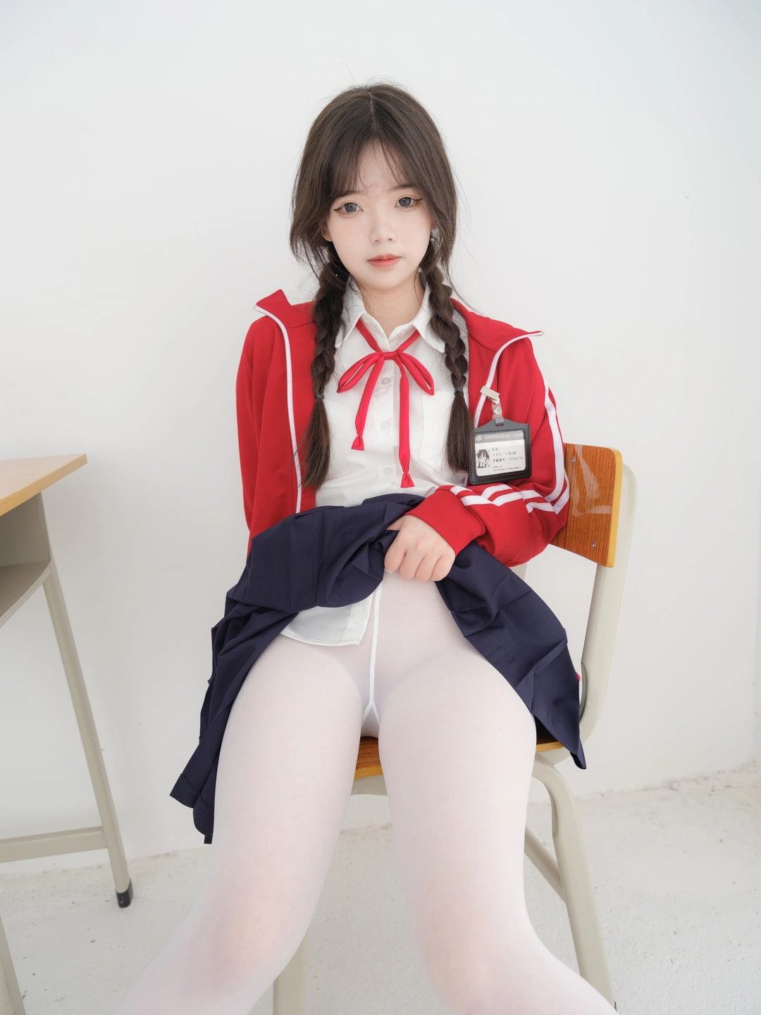 Special Plan Internal VIP Milk Tea White Stockings School Uniform [60P1V+2.95G] (60 photos) - Photo 60 of 60