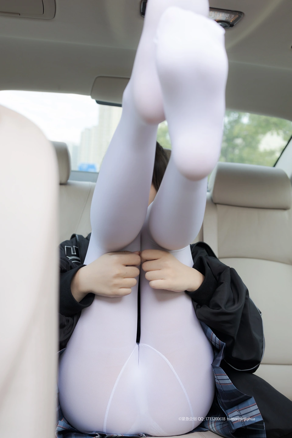 Special Plan NC-001 JK White Stockings (54 photos) - Photo 15 of 54