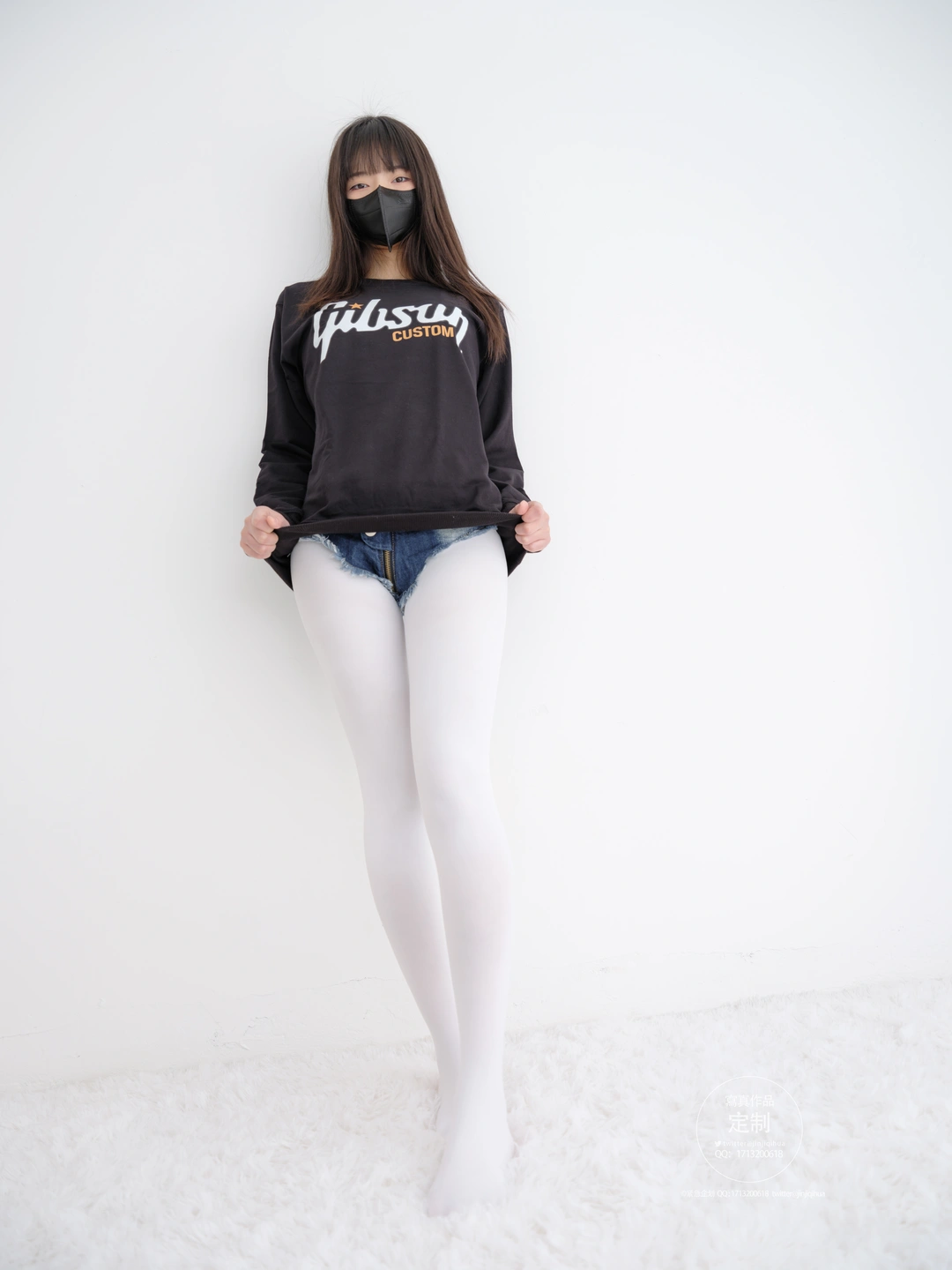 Emergency Project No.034 EX-001 Jinx W White Stockings Cowgirl Shorts (79 photos) - Photo 53 of 79