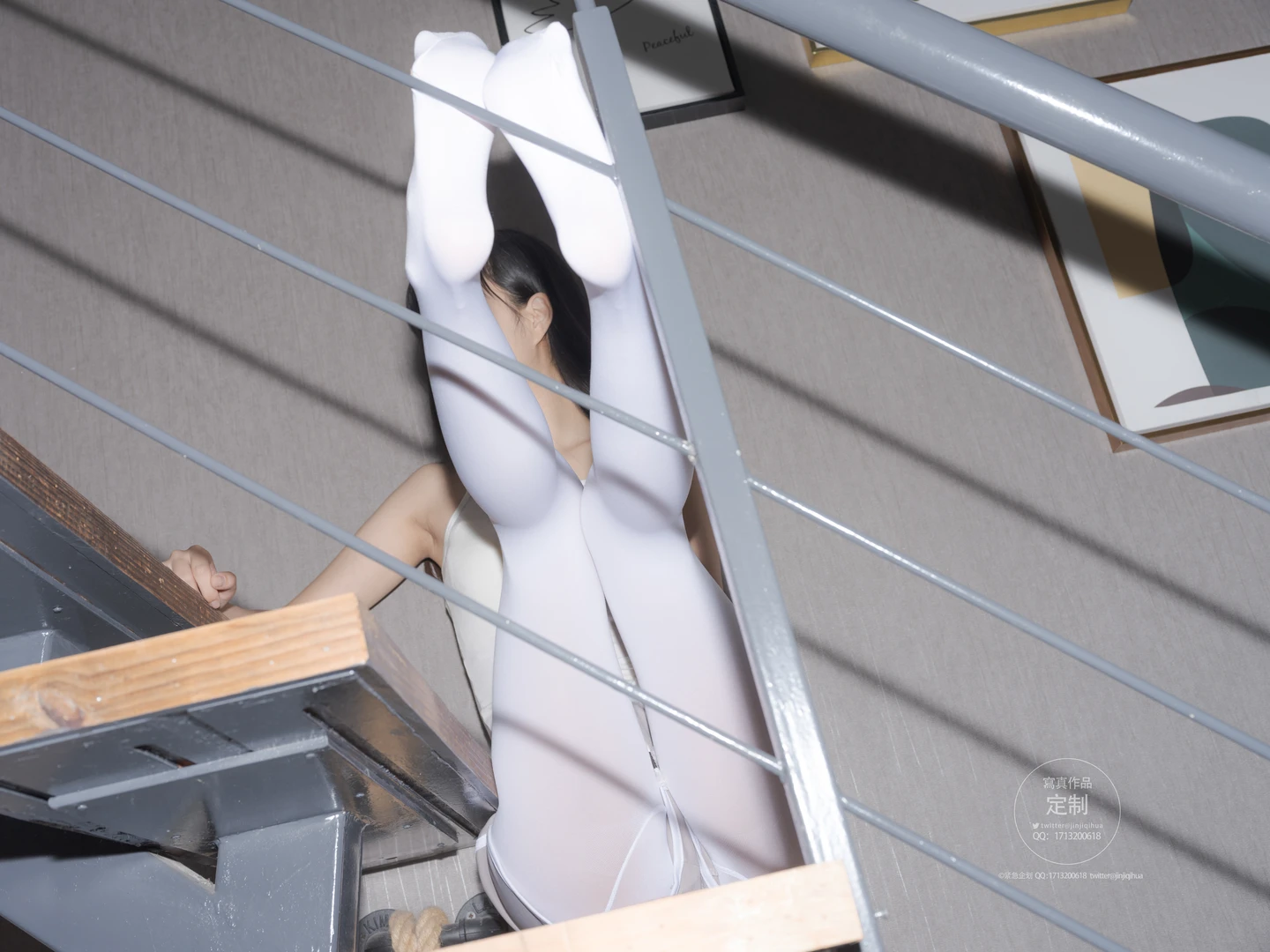 Emergency Project No.035 Vol.020 Miao Miao Zi White Stockings (48 photos) - Photo 14 of 48